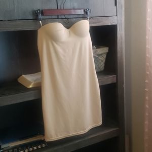 Beige Victoria's Secret body shaper 36B